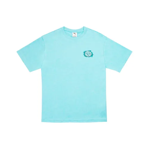 PUMA GRAPHICS Светло-мятный зеленый Унисекс T-рубашки