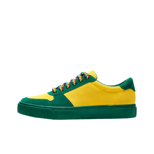 7 SEVFUN Амортизация Поддержка Устойчивость к износу Легкий Низкий Верх Скейтборд Кроссовки Унисекс Желтый Зеленый 013