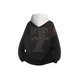 Black 887 [В комплекте с хлопком, стиль, белый, серый, фотиния, свитшот]