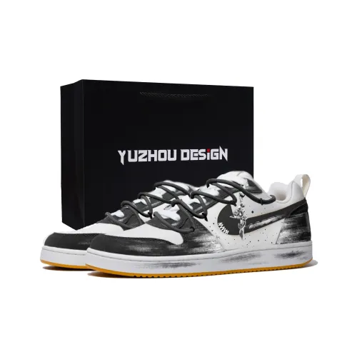 Nike Court Borough Чернила Перо Сумка для покупок Износостойкий и Легкий Низкий Топ Кроссовки для скейтбординга Мужской