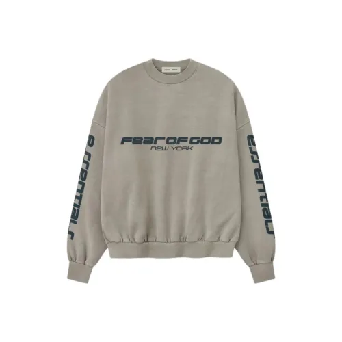 Fear of God ESSENTIALS Fw25 Holiday 2025 Укороченный RELAED Свитшот Мужской
