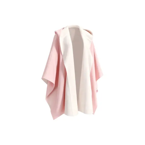 Aghr Розовый Универсальный размер Женское пальто