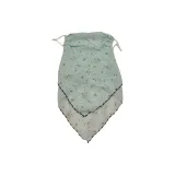 Наушники, шелковый шарф, маленький сердечный (озерный синий), маски для лица: 1 упаковка