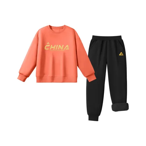 PEAK Теплый оранжевый PK CHINA GOLD Черный PK Дракон The GREAT WALL K KIDS Повседневная спортивная одежда