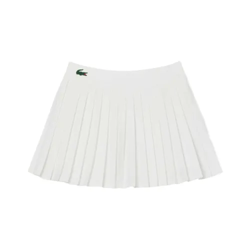 Юбки для тенниса LACOSTE Collaboration 800 Белые Женские