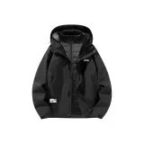 Чистый Черный (Улучшенный Пух, Подкладка)