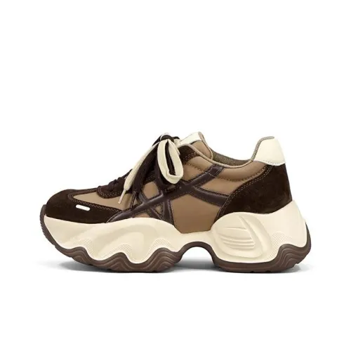 ZSBELLA Высота Увеличивающие Устойчивые к Износу Противоскользящие Низкие Топ Кроссовки с Нескользящей Подошвой Женские