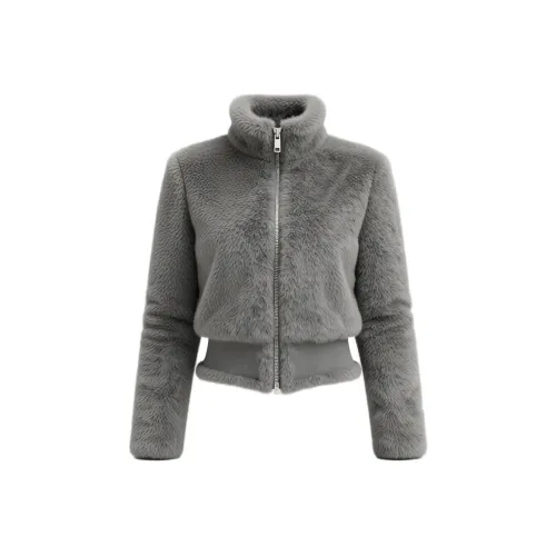 FLIM Серый Женские Бархатные Куртки