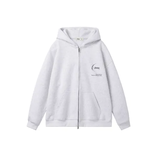 Jeep P75GMKJDW1 Белый Фотиния Серый Унисекс Свитшоты