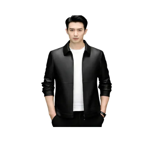 TIFAN Мужские кожаные куртки