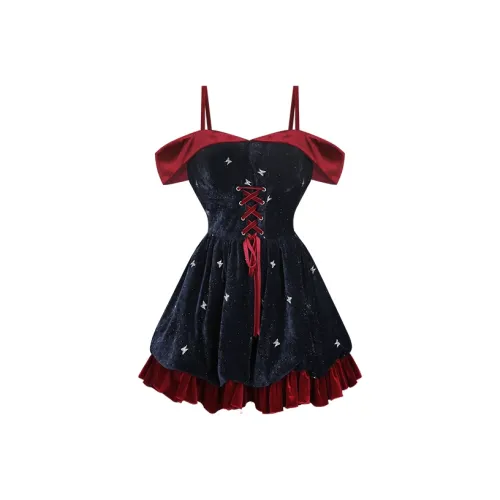 Темно-синие женские слиплатья