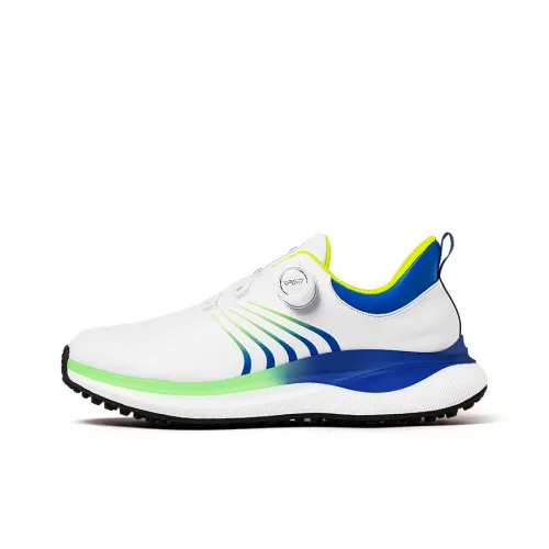 PGM Golf Shoes Low Top XZ4446 Cyan Dash White Men's