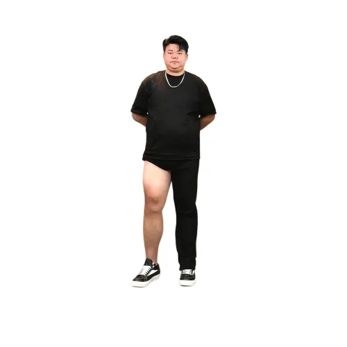 DEMAVIE Черные Унисекс Джинсы