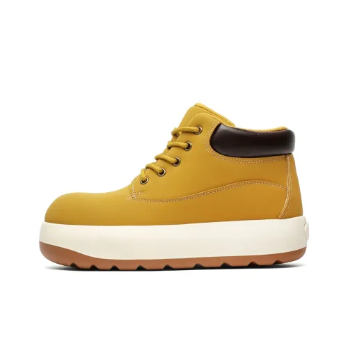 JX Тиби Big Head Martin Boots Crew Trendy Casual Men's