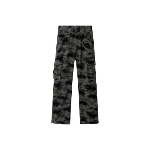 MoYu Камуфляж Унисекс Карго Брюки