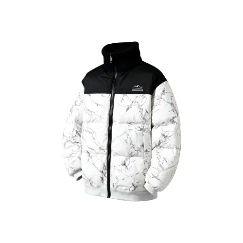 REXSHION Белый Камуфляж Унисекс Пуховики