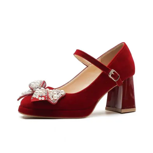 AFJI Грубый каблук Высокие каблуки Женские