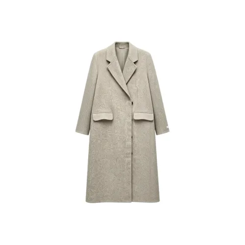 COVER TIME Хаки Женское Пальто