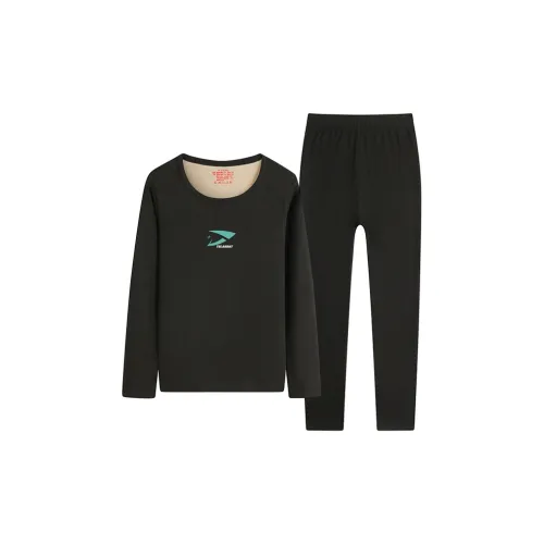 TULANDUO Черный Женский Термокостюм