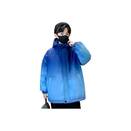 CAMKIDS Синие Школьные Утеплённые Куртки