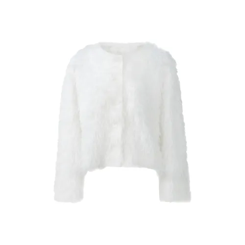 BLUSHWHITE Бархат Feel Пальто Женское