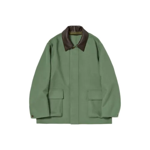 Auralee Fw25 Кашемир MELTON Рука СШИТЫЙ Блоузон Куртки Пальто Мужской