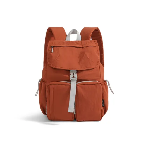 CARTELO Полиэстер и Нейлон Рюкзак Унисекс Оранжевый Черный Экрю Зеленый