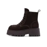 Коричневый с флисовой подкладкой