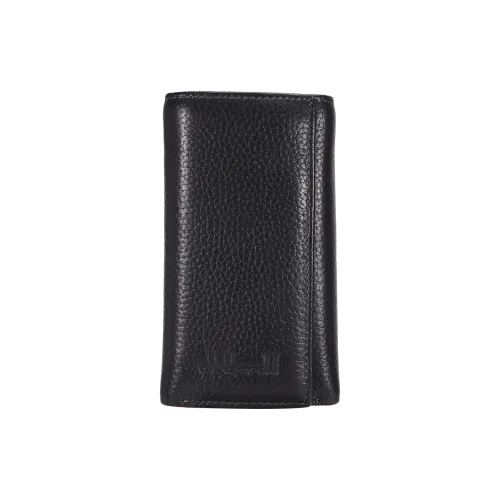 DOUBAOLU Коровья кожа Key Pouch Стандартный Мужской Черный