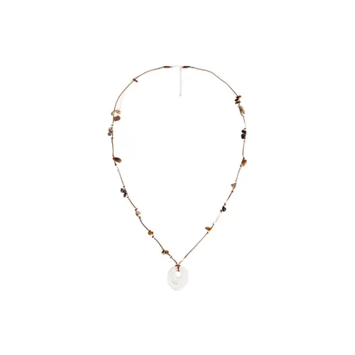 OINICIO Белое золото с медным покрытием ожерелья унисекс