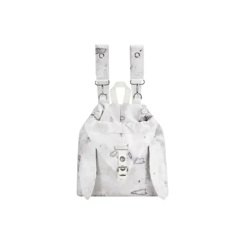 Jade En Plus Хлопок Рюкзак Средний Женские Белый Серый