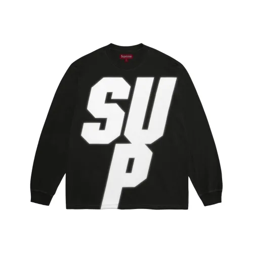Supreme WEEK12 Reflective L S Топ T Shirt Unisex