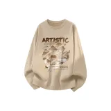 [Однополосный флис] Хаки (Tn Облако и Журавль окружает)