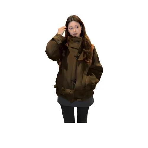 Langqing Кофе Подарочный набор OF Serenity Бренд Наклеенный Женское пальто