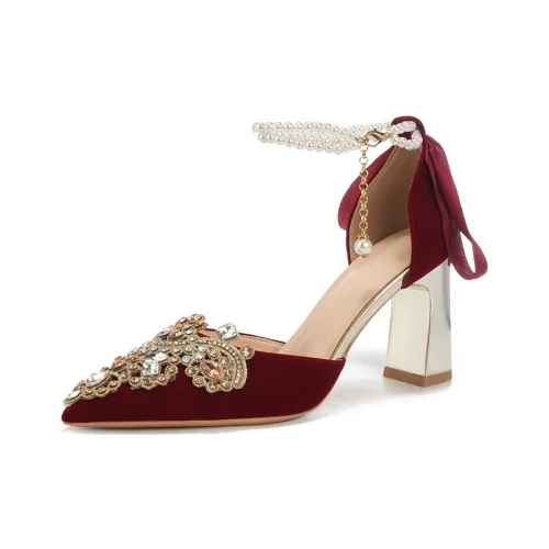 LANMOU Грубый каблук Высокие каблуки Женские