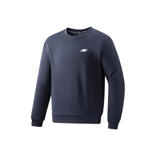 Skechers Свитшот Унисекс Темно-синий 022C