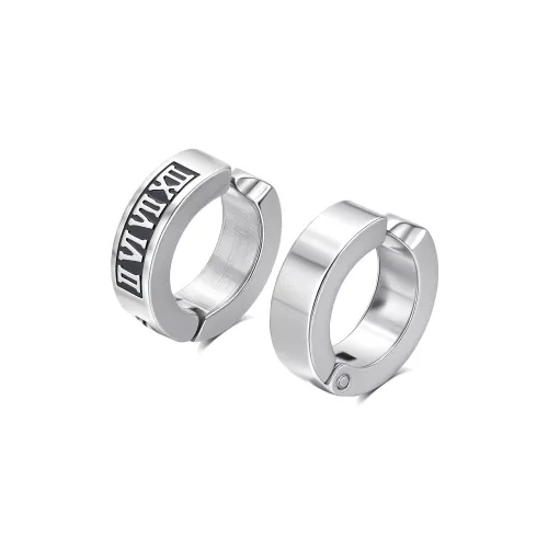 ENFANTIN Титановая сталь Нижняя заколка Серьги On Unisex