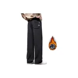 Черный с флисовой подкладкой