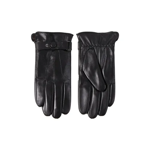 LUOMENG Перчатки из козьей кожи Мужские