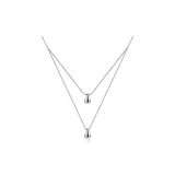 Многослойное ожерелье "Капля воды"