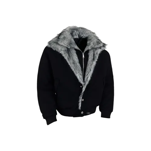 K411 Черный Унисекс Пуховики