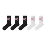 [5 пар] Черный + Черный + Черный + Белый + Белый