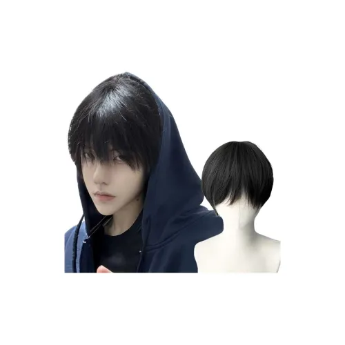 Northward Incline Дифференциальный Разбитая Крышка Мужская Перука Чжан Цилин В одном стиле Потерянная гробница Аниме COS