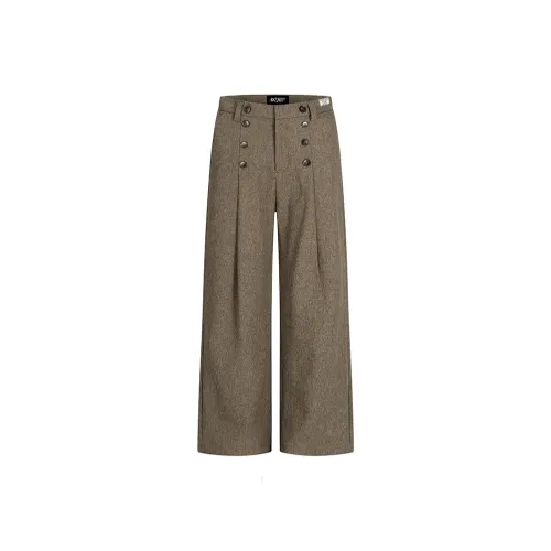 W7H1 Коричневый Унисекс Костюм Брюки