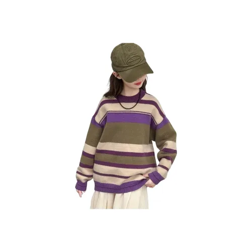 RINDU Свитер Зимний Фиолетовый Подростки