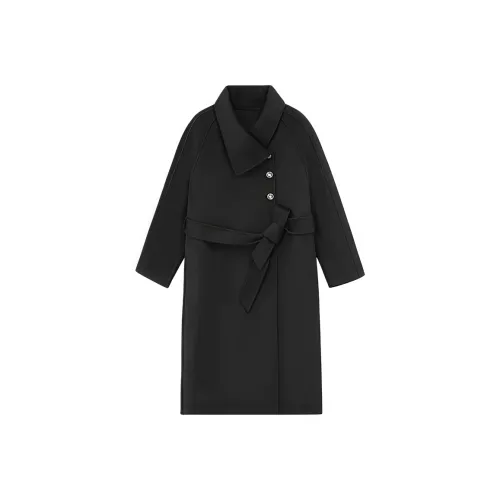 JOSR Черное Женское Пальто