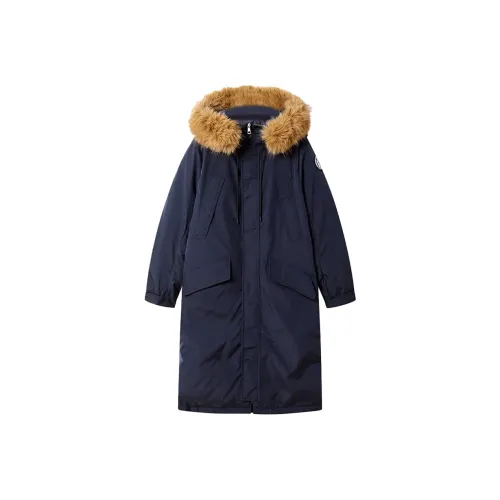 7 SEVFUN Темно-синий Синий Женский Пуховик