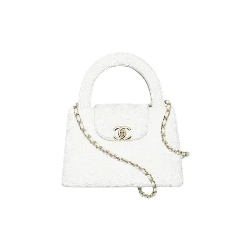 Chanel Блестки Сумка Мини Женская Белая