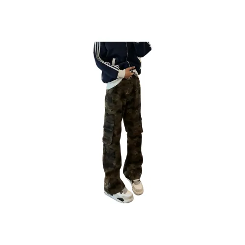 GMTK Камуфляж Коричневый Цвет Мужские Джинсы