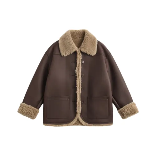 HRDW Кофе Унисекс Пальто